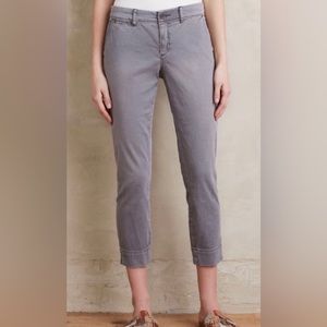 Anthropologie Pilcro ‘Stet’ Chinos Gray size 28
